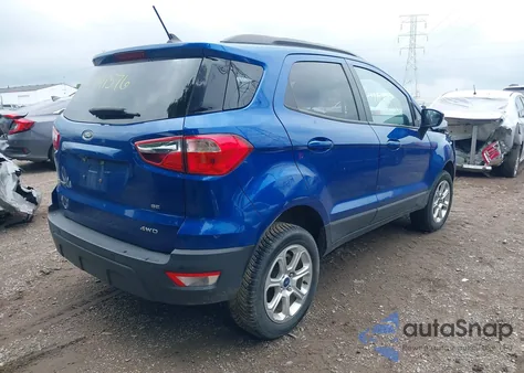 2020 Ford Ecosport Se z USA, uszkodzony, nr VIN MAJ6S3GL5LC345281